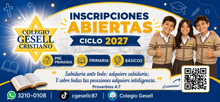 Publicidad de COLEGIO GESELL CRISTIANO